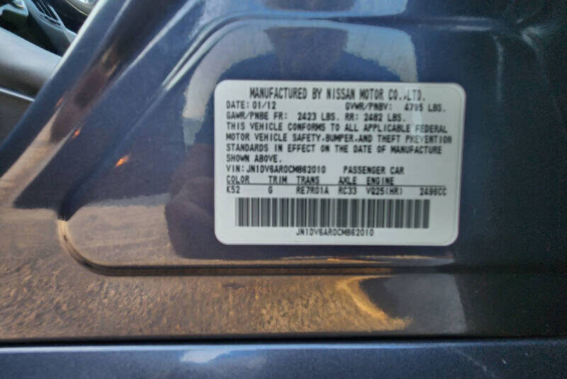 Infiniti G25
