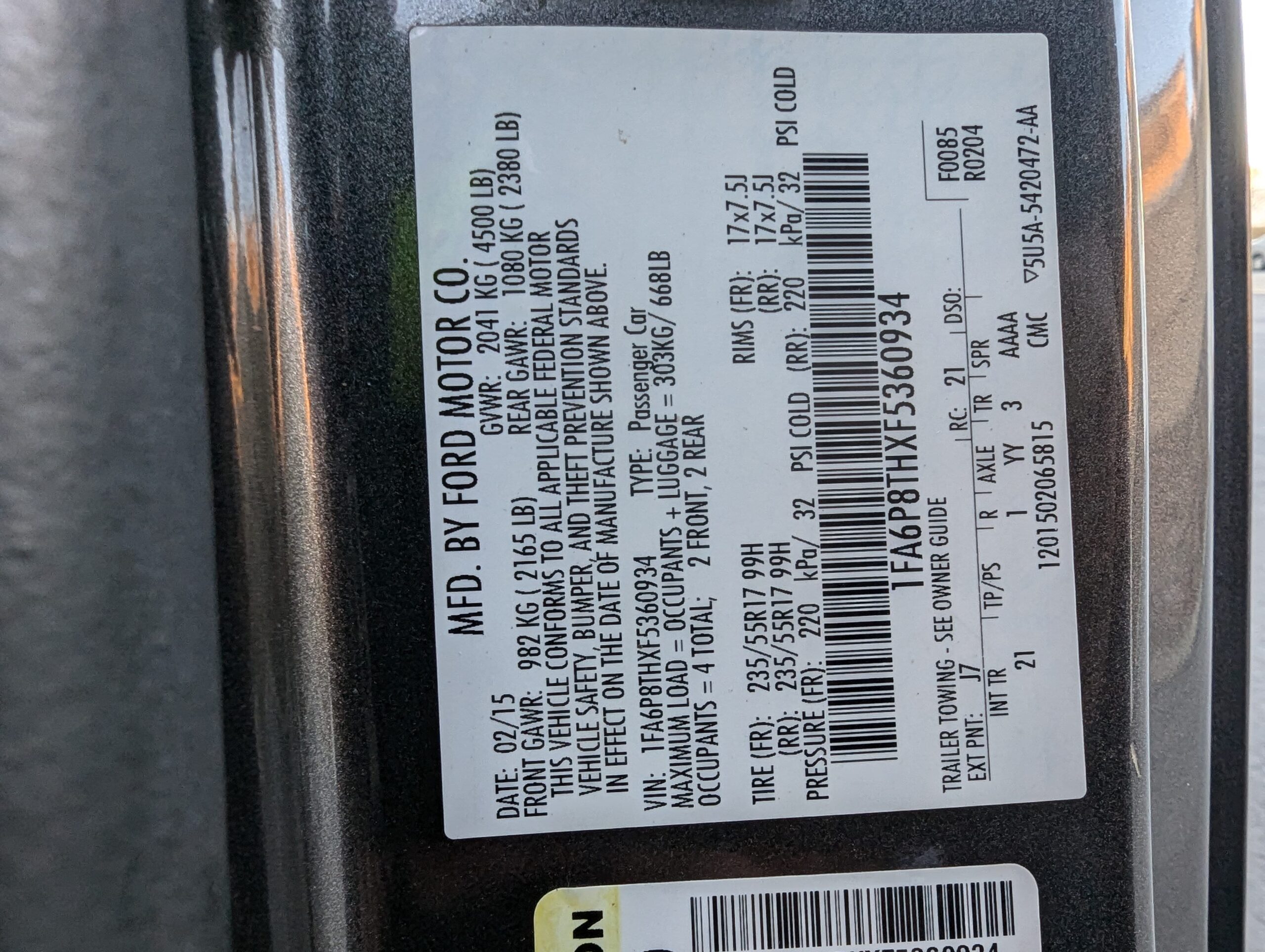 Ford Mustang ECOBOOST