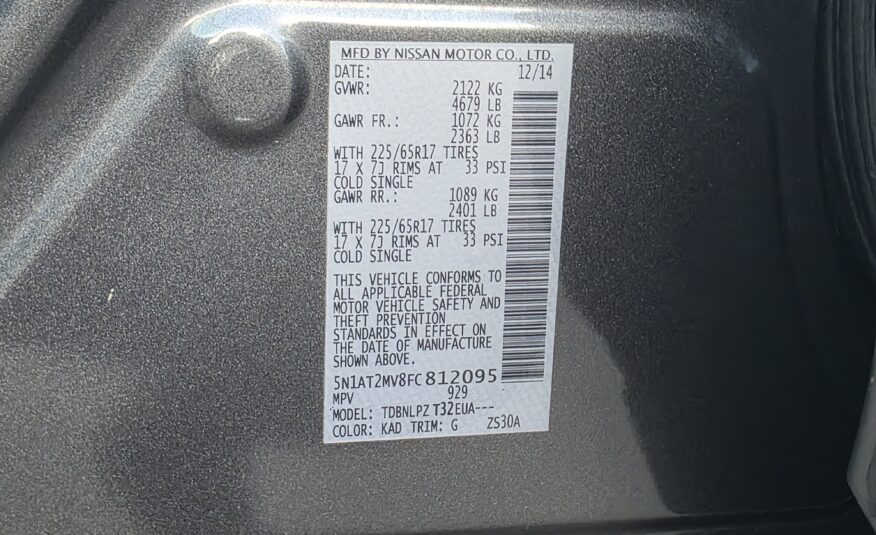 Nissan Rogue S